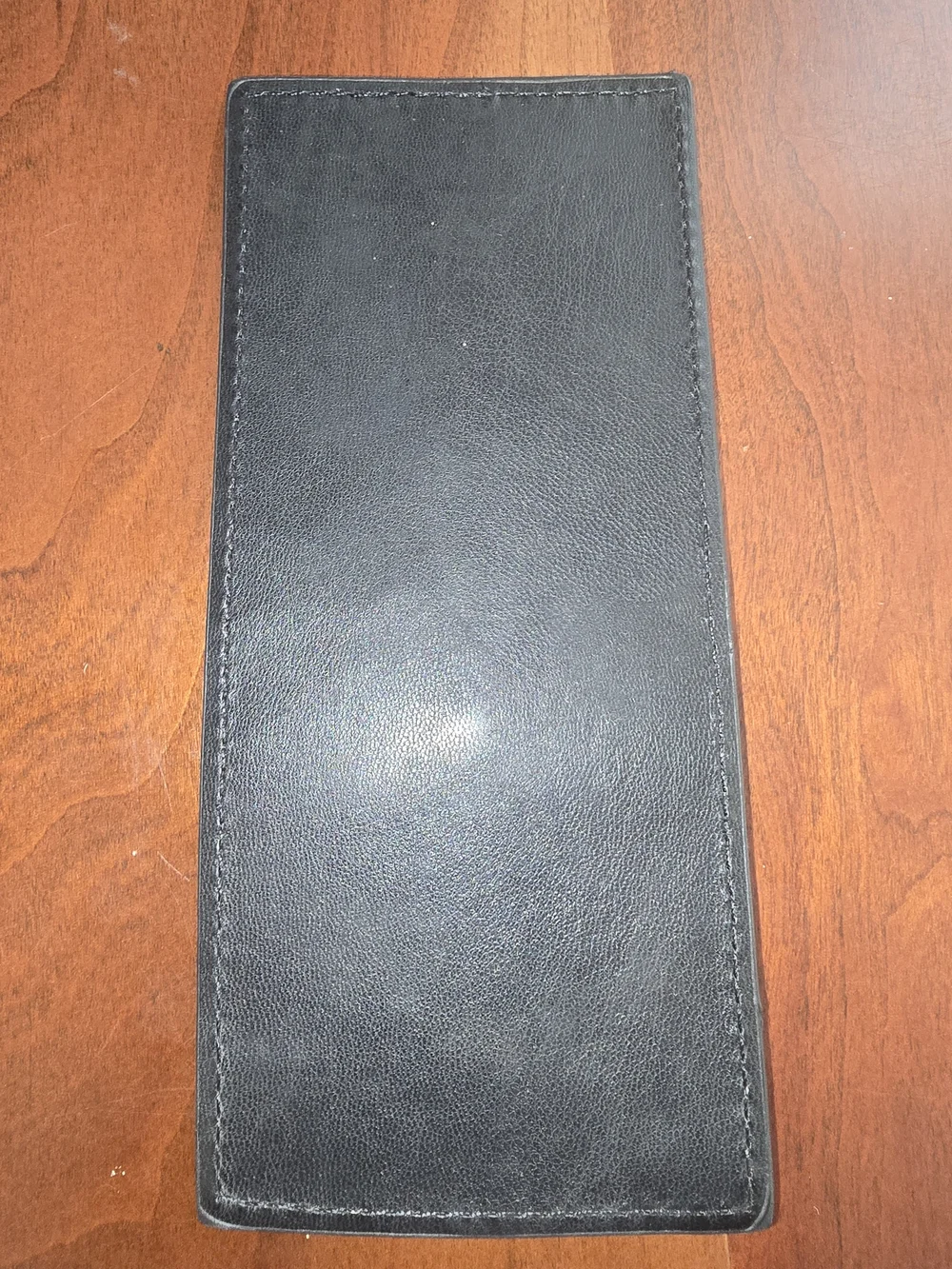 Badgley Mischka NWT Men’s Black Leather Card Holder